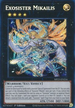 Exoschwester Mikailis MP23-256 Secret Rare Near Mint Deutsch 1. Auflage