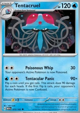 Tentoxa MEW-073 Uncommon Near Mint Deutsch Reverse Holo