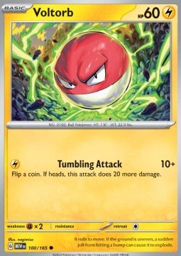Voltobal MEW-100 Common Near Mint Deutsch Reverse Holo