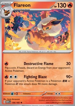 Flamara MEW-136 Rare Excellent Deutsch