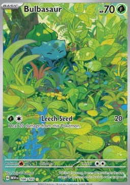 Bisasam MEW-166 Illustration Rare Near Mint Deutsch