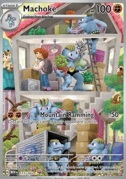 Machoke MEW-177 Illustration Rare Excellent Englisch