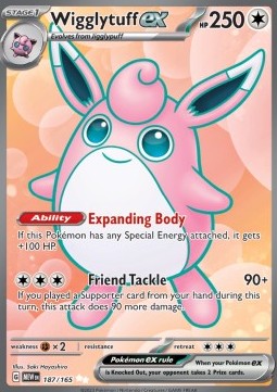 Knuddeluff ex MEW-187 Ultra Rare Good Deutsch