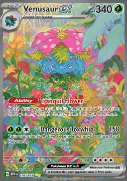 Bisaflor ex MEW-198 Special Illustration Rare Excellent Deutsch