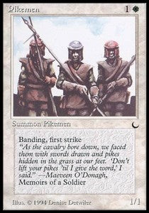 Pikemen DRK- Common Light Played Englisch