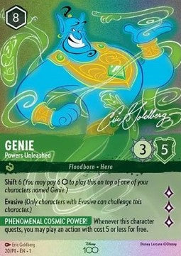 Dschinni - Entfesselte Energie PR1-20 Promo Excellent Deutsch Foil