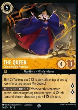 The Queen - Commanding Presence 2ROF-26 Super Rare Near Mint Englisch