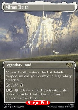 Minas Tirith LTRH-752 Rare Near Mint Englisch Foil