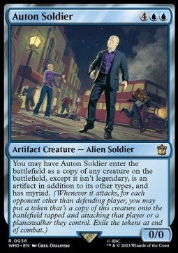 Auton-Soldat WHO-36 Rare Excellent Deutsch