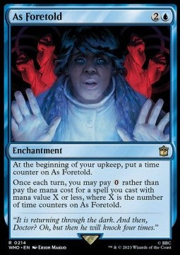 As Foretold WHO-214 Mythic Near Mint Englisch