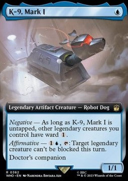 K-9, Mark I (V.1) XWHO-362 Rare Excellent Englisch