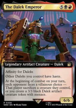 The Dalek Emperor XWHO-406 Rare Near Mint Englisch