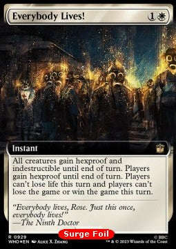 Everybody Lives! XWHO-929 Rare Near Mint Englisch Foil