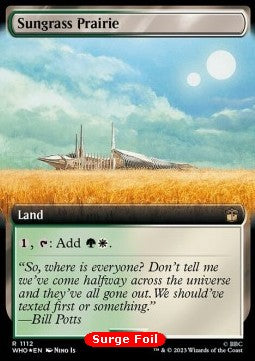 Sungrass Prairie (V.3) XWHO-1112 Rare Near Mint Englisch Foil
