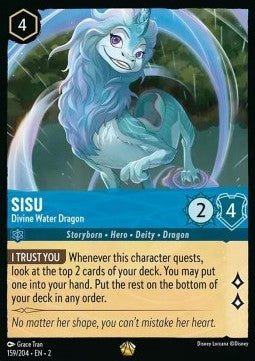 Sisu - Göttlicher Wasserdrache (V.1) 2ROF-159 Legendary Near Mint Deutsch