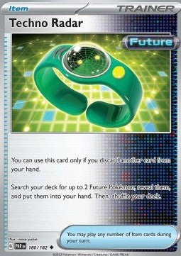 Techradar PAR-180 Uncommon Near Mint Deutsch