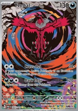 Yveltal PAR-205 Illustration Rare Near Mint Deutsch