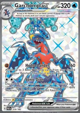 Garchomp ex PAR-219 Ultra Rare Near Mint Englisch