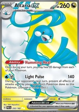 Altaria ex PAR-232 Ultra Rare Near Mint Englisch