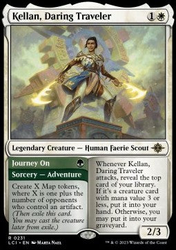 Kellan, Daring Traveler // Weiterziehen LCI-231 Rare Near Mint Deutsch