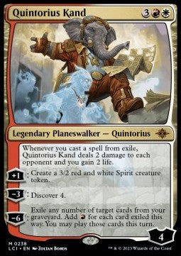 Quintorius Kand LCI-238 Mythic Excellent Englisch Foil