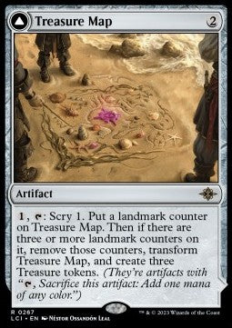 Treasure Map / Treasure Cove LCI-267 Rare Near Mint Englisch Foil