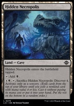 Hidden Necropolis LCI-275 Land Excellent Englisch