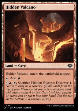 Hidden Volcano LCI-277 Land Near Mint Englisch
