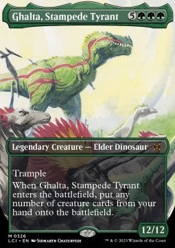 Ghalta, Stampede Tyrant XLCI-326 Mythic Excellent Englisch