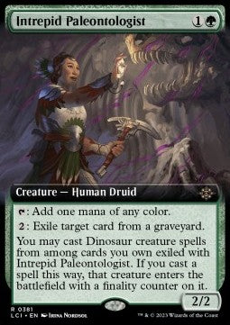 Intrepid Paleontologist XLCI-381 Rare Near Mint Englisch Foil