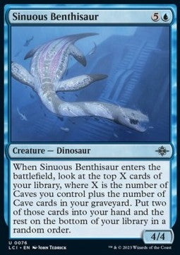 Sinuous Benthisaur LCI-76 Uncommon Excellent Englisch
