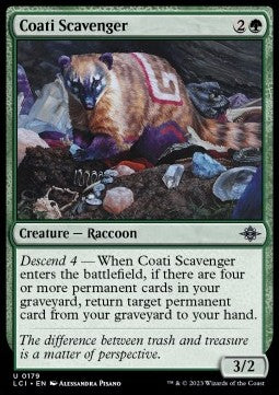 Coati Scavenger LCI-179 Uncommon Excellent Englisch
