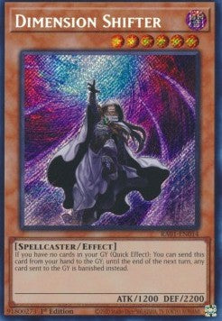 Dimensionsverschieber (V.3) RA01-014 Secret Rare Near Mint Deutsch 1. Auflage