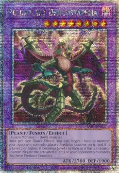 Raubpflanze Drachostapelia (V.5) RA01-027 Quarter Century Secret Rare Near Mint Deutsch 1. Auflage