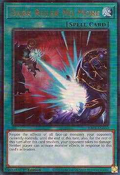 Kein Dunkler Herrscher mehr (V.7) RA01-060 Ultimate Rare Near Mint Deutsch 1. Auflage
