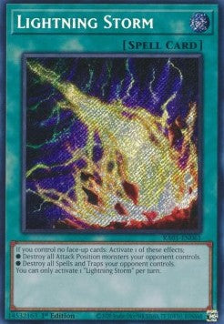 Blitzsturm (V.3) RA01-061 Secret Rare Near Mint Deutsch 1. Auflage