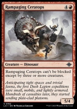 Rampaging Ceratops LCI-162 Uncommon Near Mint Englisch