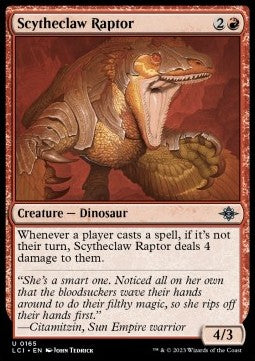 Scytheclaw Raptor LCI-165 Uncommon Near Mint Englisch