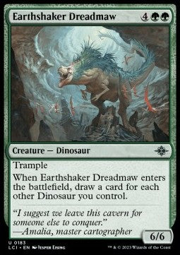 Earthshaker Dreadmaw LCI-183 Uncommon Excellent Englisch