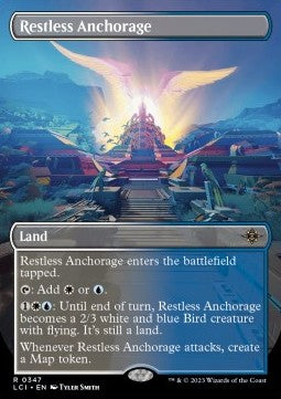 Rastloser Ankerplatz XLCI-347 Rare Near Mint Deutsch