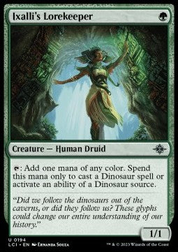 Ixalli's Lorekeeper LCI-194 Uncommon Excellent Englisch