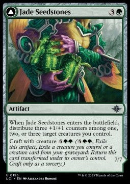 Jade Seedstones // Jadeheart Attendant LCI-195 Uncommon Near Mint Englisch