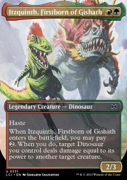 Itzquinth, Firstborn of Gishath XLCI-331 Uncommon Near Mint Englisch