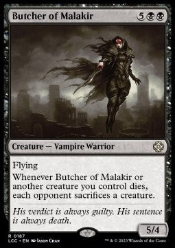 Butcher of Malakir LCC-187 Rare EX Englisch