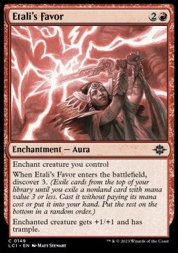 Etali's Favor LCI-149 Common Excellent Englisch