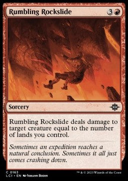 Rumbling Rockslide LCI-163 Common Excellent Englisch