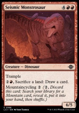 Seismic Monstrosaur LCI-166 Common Excellent Englisch