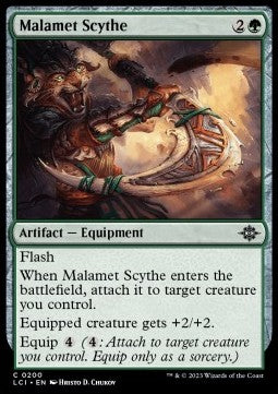 Malamet Scythe LCI-200 Common Excellent Englisch