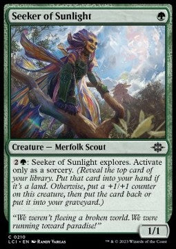 Seeker of Sunlight LCI-210 Common Near Mint Englisch