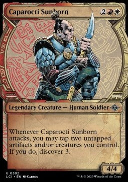 Caparocti Sunborn XLCI-302 Uncommon Near Mint Englisch